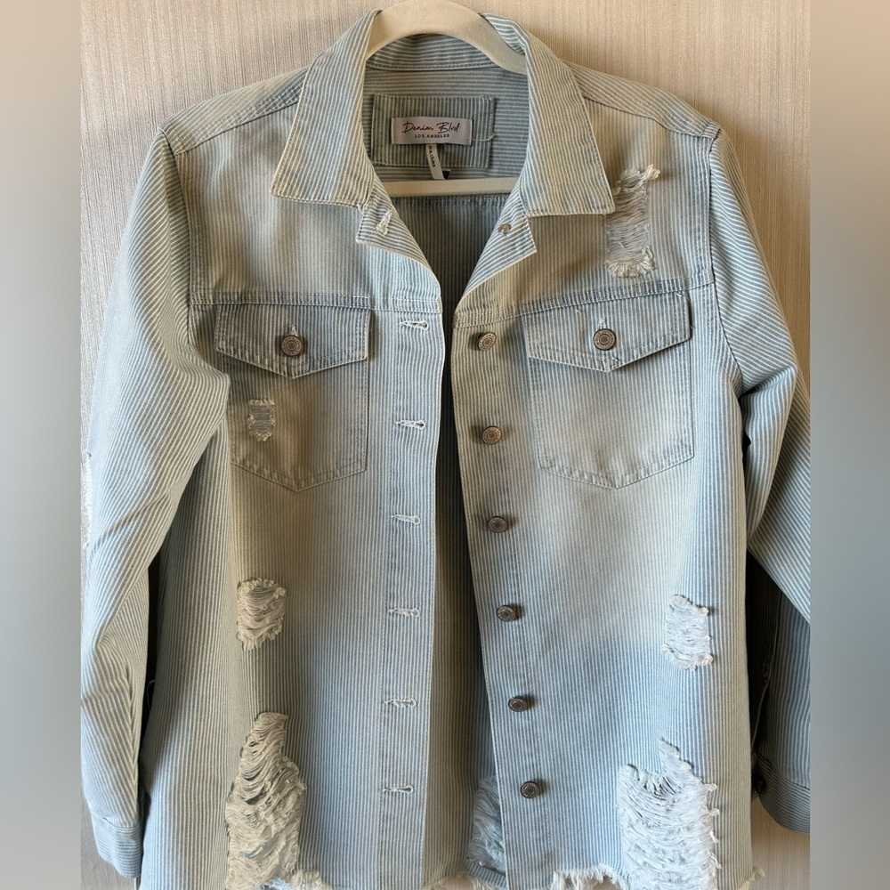 Denim Blvd Jacket Oversized - Picture 2 of 8